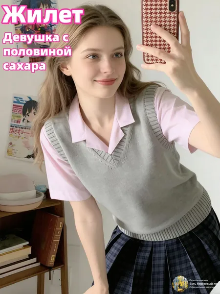 Жилет трикотажный