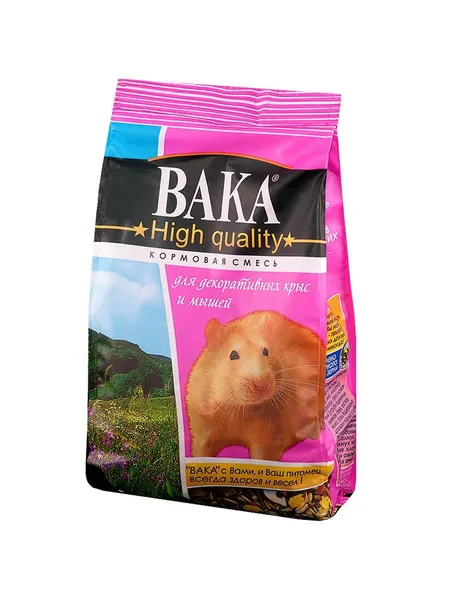 ВАКА High Quality корм для крыс и мышей 500гр