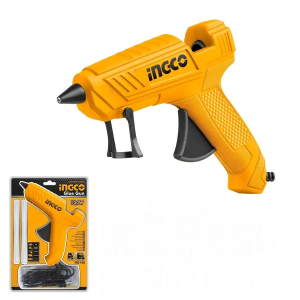 Клеевой пистолет 100 Вт INGCO GG148