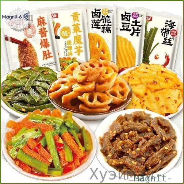 Популярная вегетарианская закуска Gongcai с картофелем острым и водорослями морскими для развлечений предлагается в хрустящем и свежем виде, комплектация включает 20 или 60 упаковок