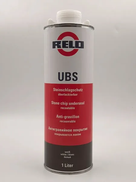 Антигравий UBS на каучуковой основе Relo белый, 1л