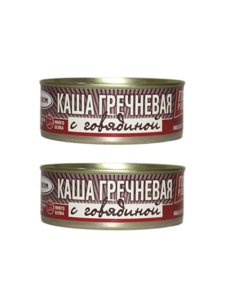 Рузком Каша гречневая с говядиной, 250 гр, 2 шт