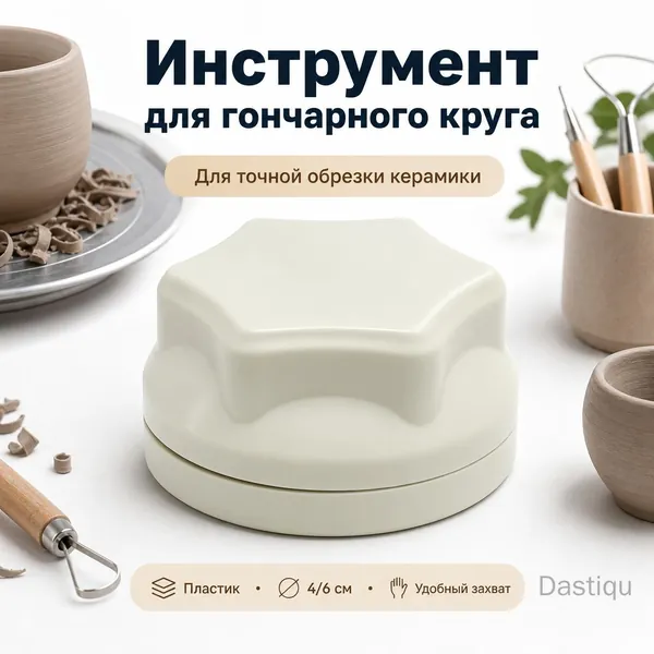 Инструмент для гончарного круга и обрезки керамики
