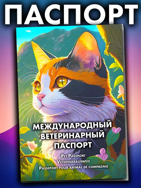 Ветеринарный паспорт для кошек и собак международный