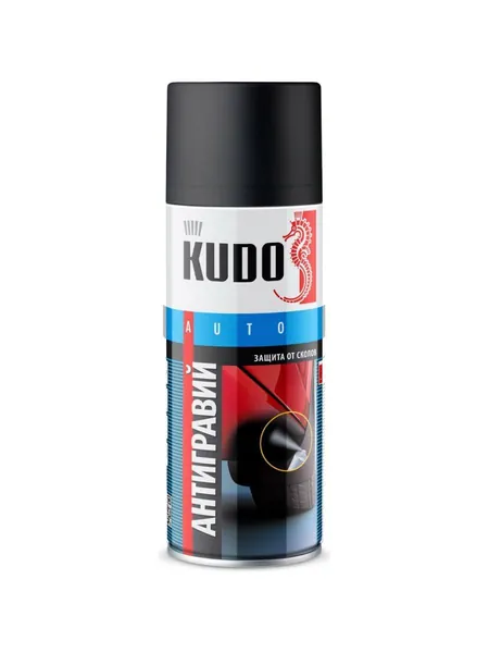 Антигравий KUDO KU 5222 черный 520 мл