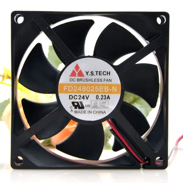 Y.S.TECH Wonsan 8CM 24V0.23A 8025 FD248025EB-N лифт, инвертор вентилятор
