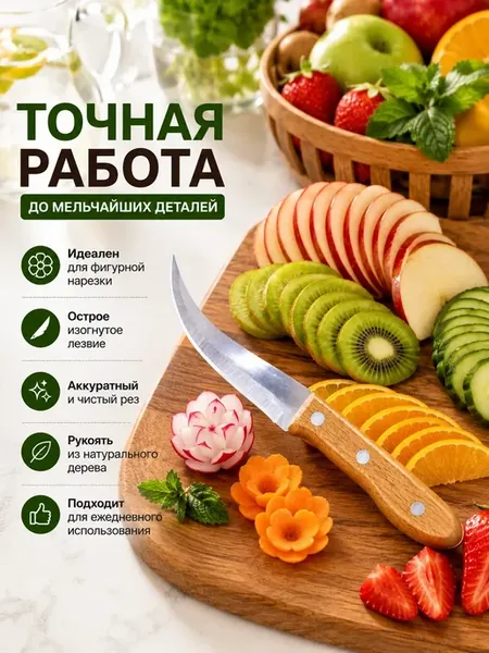 нож для овощей и фруктов