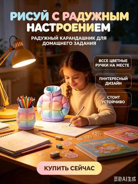 Пенал,Школьный сезон, возвращение в школу, школьные принадлежности, дизайн большой емкости, многофункциональное хранилище, модные и долговечные, подходят для обучения детей и подростков в офисе