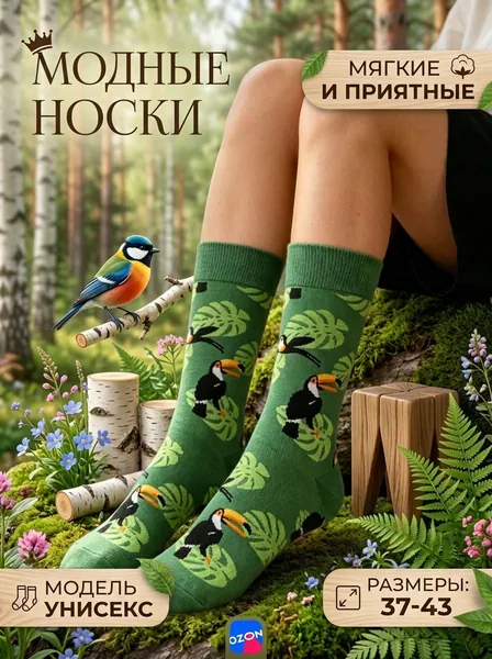 Носки HypeSox мужские, женские, 1 пара