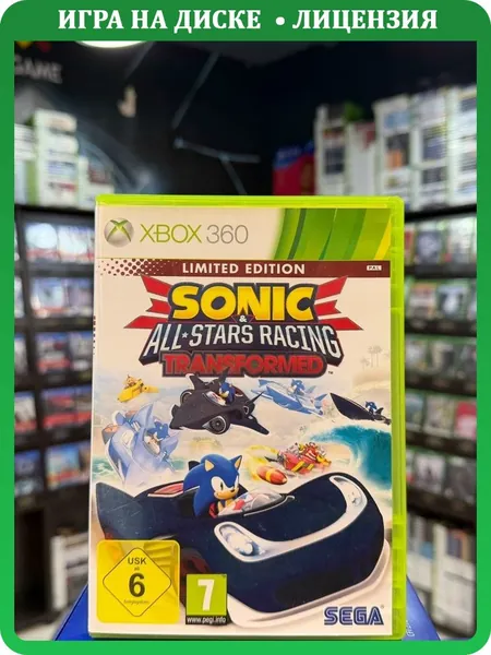 Игра Sonic & All-Stars Racing Transformed Limited Edition (Xbox 360) (Box)