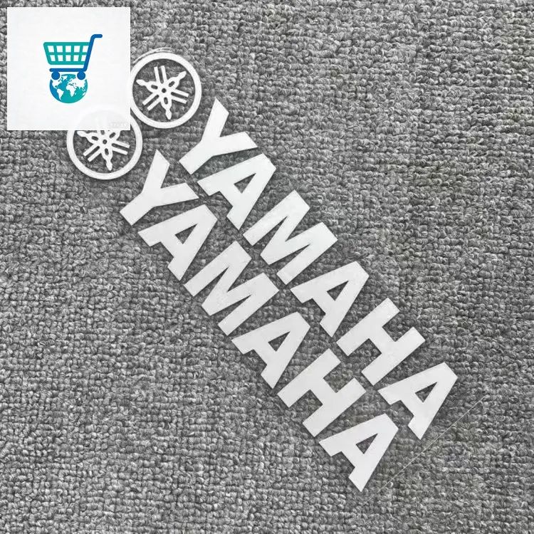 2pcs YAMAHA мотоцикл наклейка размер 200/32 мм