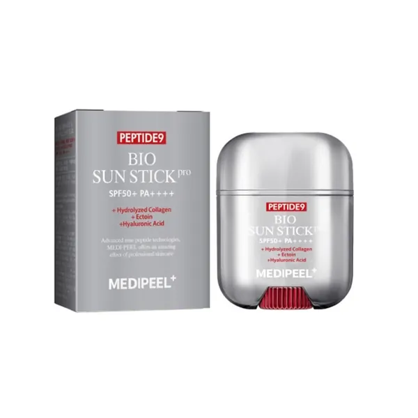 Солнцезащитный стик с комплексом пептидов Medi-Peel Peptide 9 Bio Sun Stick SPF50+PA++++