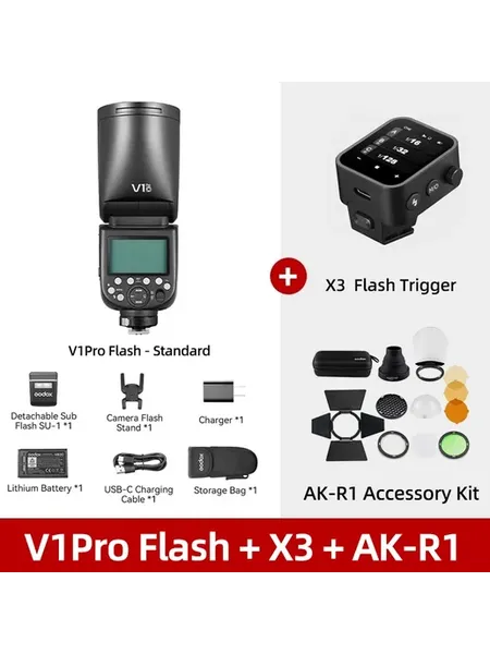 V1Pro + X3 + AK-R1 для Olympus