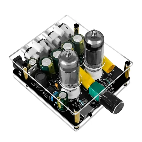 Предусилитель ламповый Hi-Fi с регулировкой громкости и трёхдиапазонной коррекцией