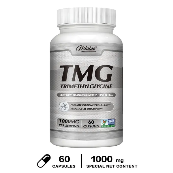 Биологически активная добавка Pslalae Trimethylglycine предназначена для поддержания здоровья сердечно-сосудистой системы и здорового уровня гомоцистеина.