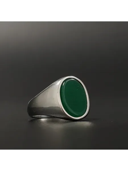 Винтажное кольцо из титановой ст