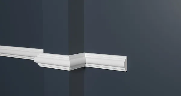 Молдинг под покраску Декор Дизайн (Decor-Dizayn) дюрополимер DD35 25х12х2000мм