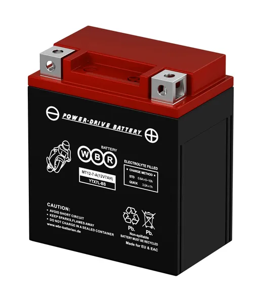 Аккумулятор 12V - 7 А/ч "WBR MT" (YTX7L-BS)