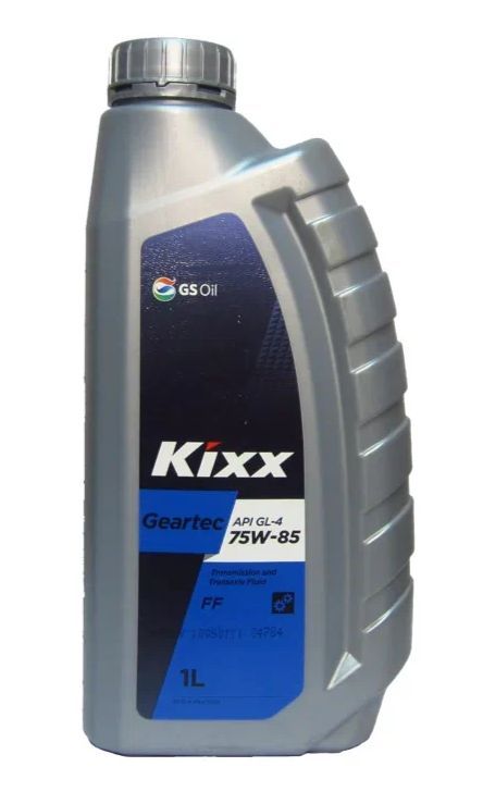 Масло трансмиссионное KIXX GEAR OIL HD 75W-85 (Geartec FF GL-4) 1л полусинтетическое