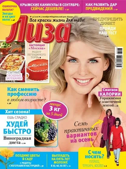 Журнал Лиза No37/2016 | Электронная книга