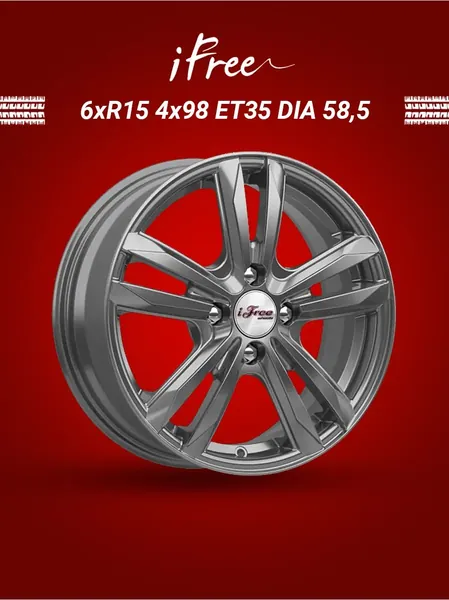 iFree Маскот Колесный диск Литой 15x6" PCD4х98 ET35 D58.5