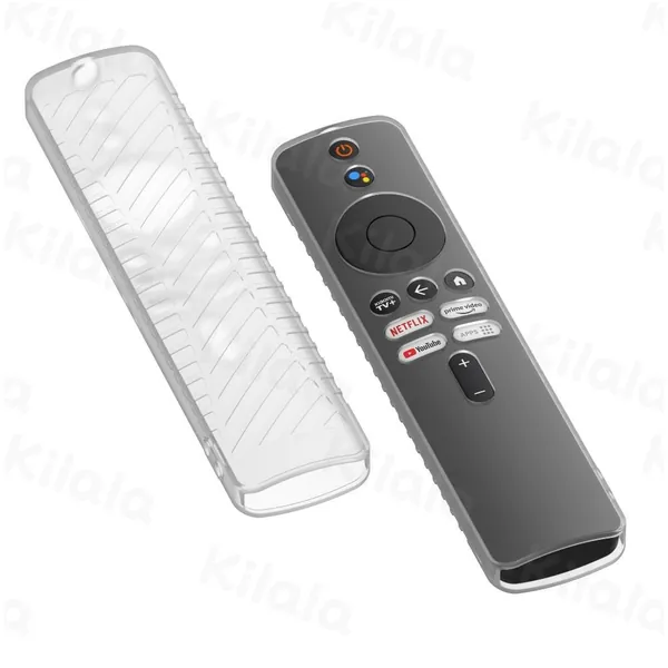 Защитная оболочка для пульта дистанционного управления Xiaomi TV: международная версия силиконовой защиты от скольжения и падения, амортизации, водонепроницаемости и пылезащитности