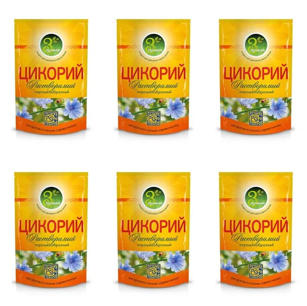 Здравник Цикорий растворимый, 85 г, 6 уп