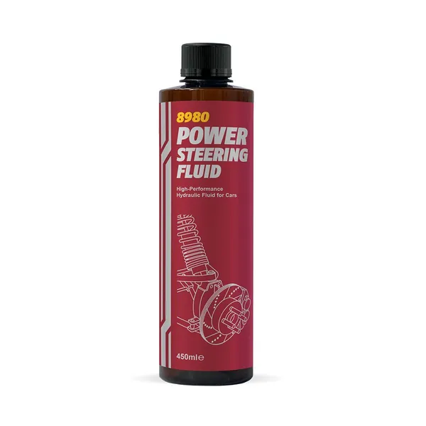 Гидравлическая жидкость MANNOL Power Steering Fluid 8980 (450 мл.)