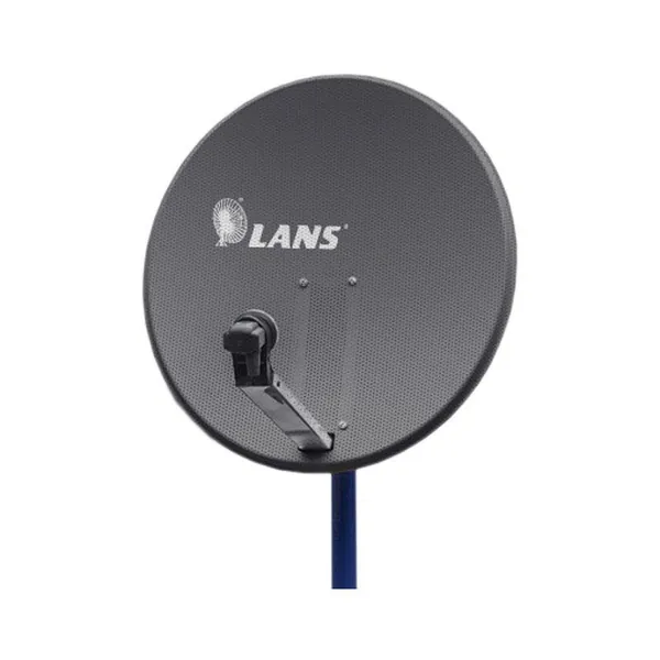 Спутниковая антенна LANS 0,8 м перфорированная LANS-80, серая