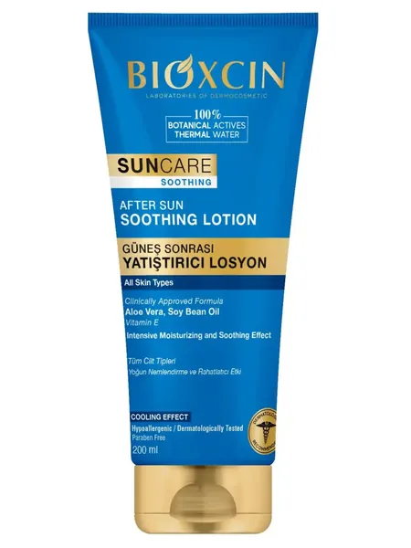 Лосьон после загара для тела BIOXCIN Sun Care, для всех типов кожи, 200 мл