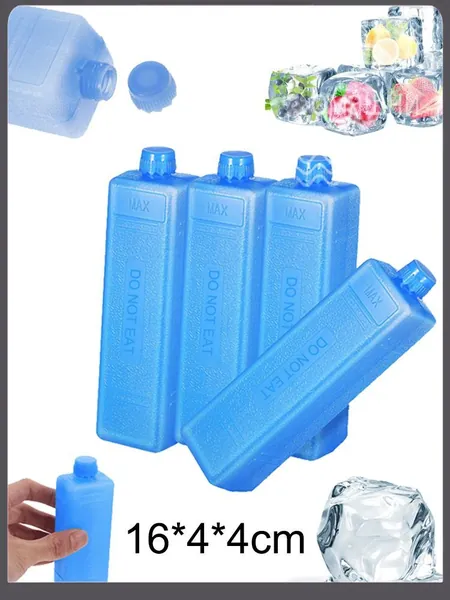 4 шт. блоков холодильника для кондиционера Ice Box, пакет для охлаждающего ящика, портативные кондиционеры