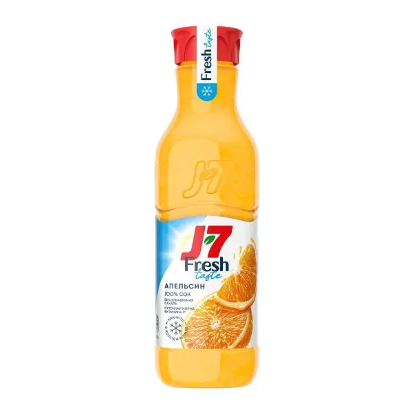 Сок апельсиновый 100% J7 Fresh Taste 850мл