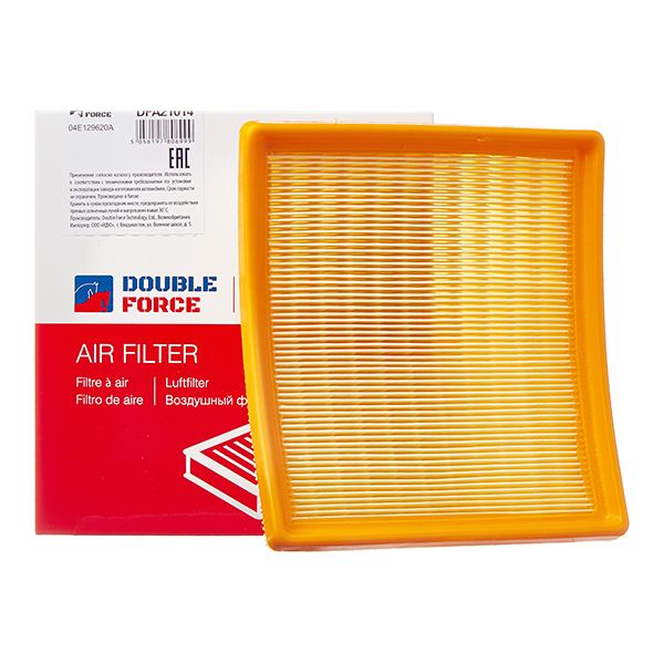 Фильтр воздушный для Шкода, Фольсцваген DOUBLE FORCE арт. DFA21014 Skoda Fabia, Rapid, Octavia, Yeti Golf, Polo, Jetta Skoda Fabia, Rapid, Octavia, Yeti 20132018VW Golf, Polo, Jetta 20142018