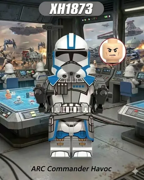 Минифигурка Хавока из Звездных войн , совместимая с наборами Lego (X1873