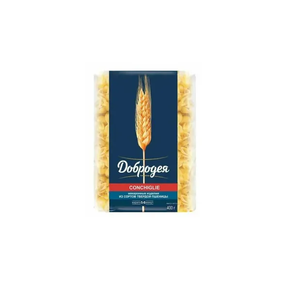 Добродея Макаронные изделия Conchiglie Ракушка, 400 гр