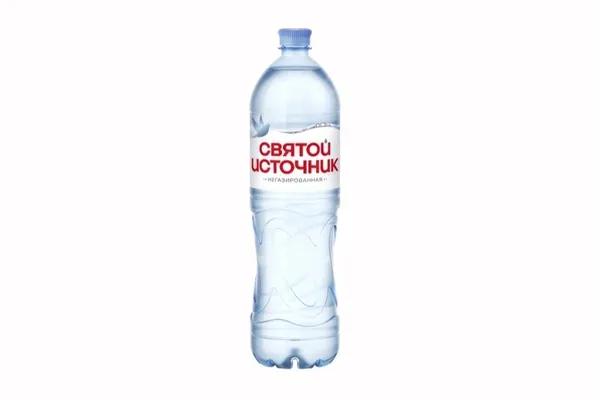 Вода питьевая природная Святой Источник негазированная 1,5 л