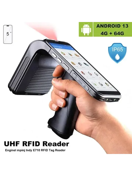 Портативный RFID-ридер Android 13 UH