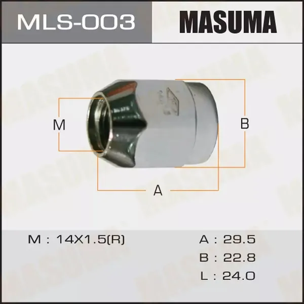 Гайка Masuma MLS003 TOYOTA