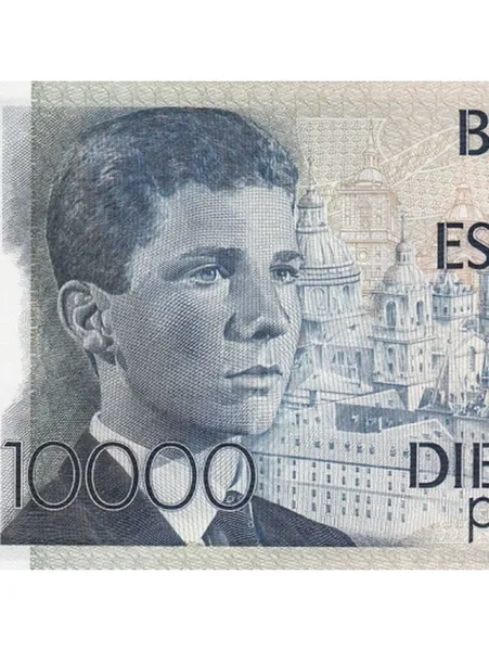 10000 песет 1985 года Испания, копия