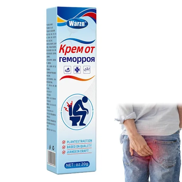 Китайская ЧУДО МАЗЬ от геморроя, 100% натуральная, не гормональная, мускусный крем от геморроя