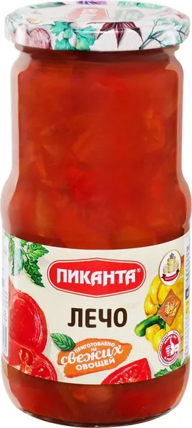 Лечо ПИКАНТА, 450г 2 шт.