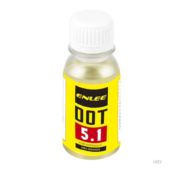 Тормозная жидкость DOT для горных велосипедов, минеральное масло, 1 флакон, желтый