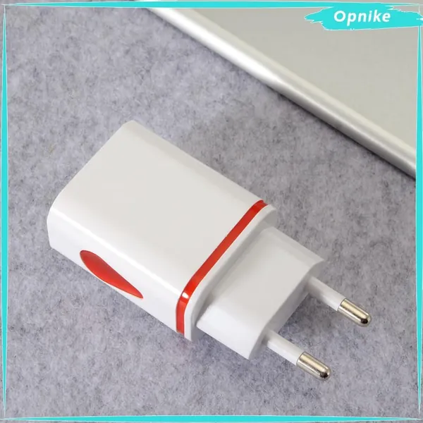 Настенное зарядное устройство USB Европейский стандартный красный