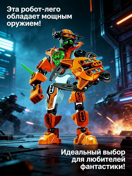 Сборные модели роботов для детей: игрушки Hero Factory, Star Warrior, Bionicle - Фурно Эво, комбинированный механический робот, конструкторный набор из кирпичиков, подарки на Рождество