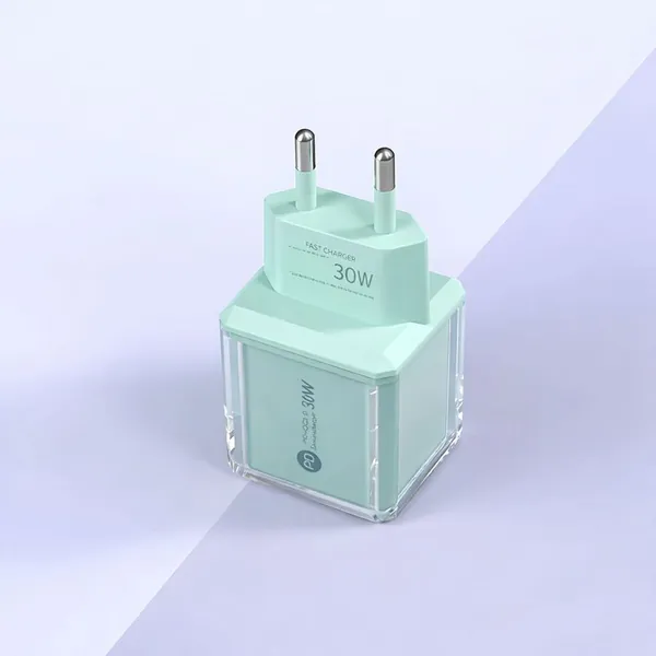 30W двойной порт зарядная головка