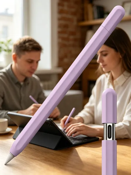 применяемыйAPPLE PENCIL 3 (USB C)Футляр для ручки-фиолетовый