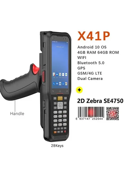 Портативный терминал Zebra Android 4 ГБ