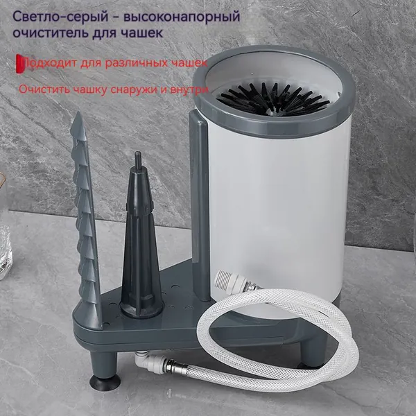 Зеленая компактная мойка для стаканов без электричества, высокое давление подачи воды, оборудование для бара, кафе, ресторана и домашней кухни, быстрая очистка бокалов и кружек
