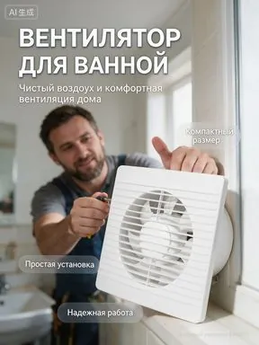 Вытяжной вентилятор 220 В оконного типа с обратным клапаном и мощностью 18 Вт диаметром 250 мм