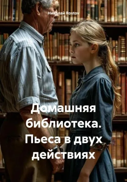 Домашняя библиотека. Пьеса в двух действиях | Rostov Николай | Электронная книга